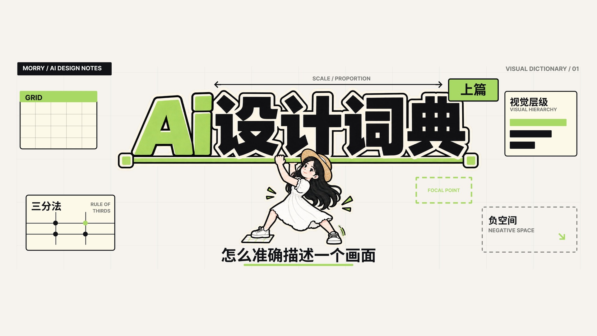 《AI 设计词典（上篇）｜怎么描述画面》