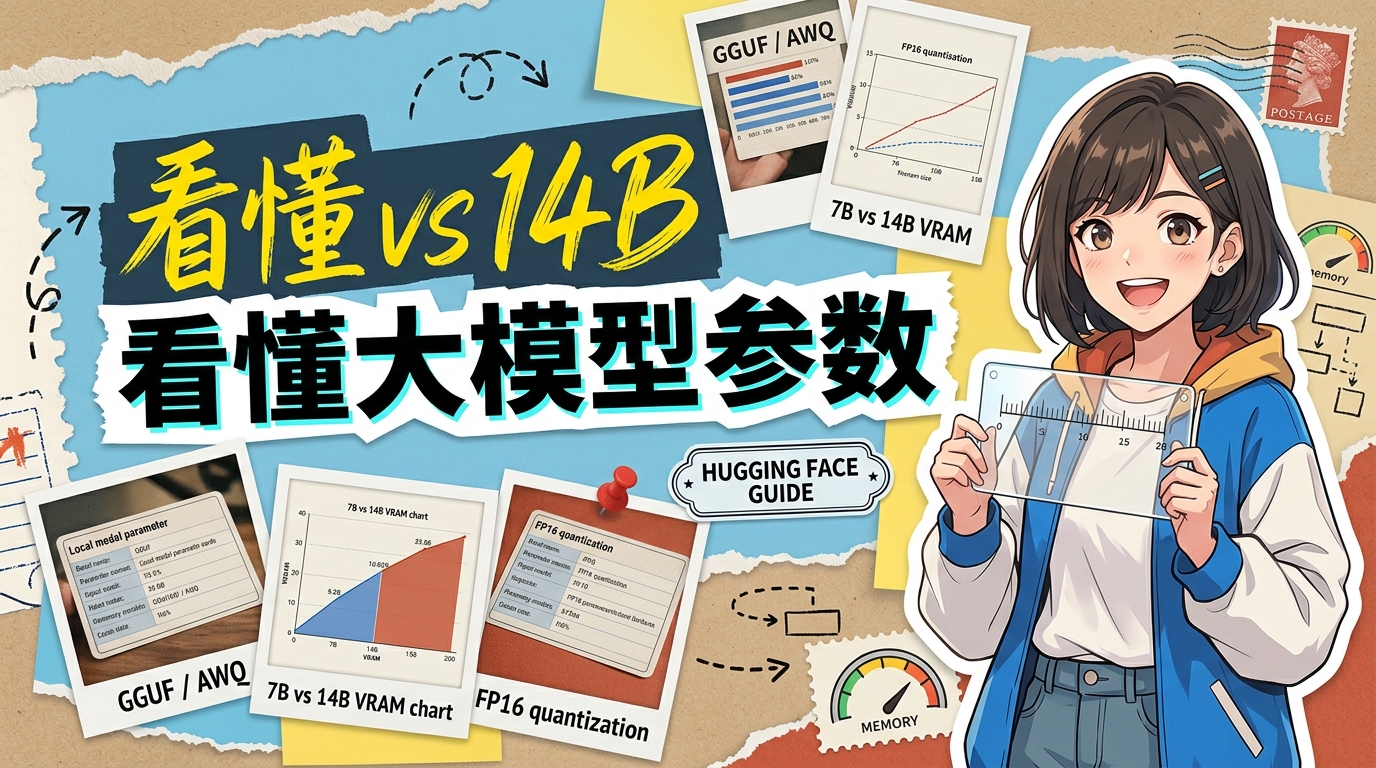 《第一次下载本地大模型，如何看懂 Hugging Face 上的各种参数？》