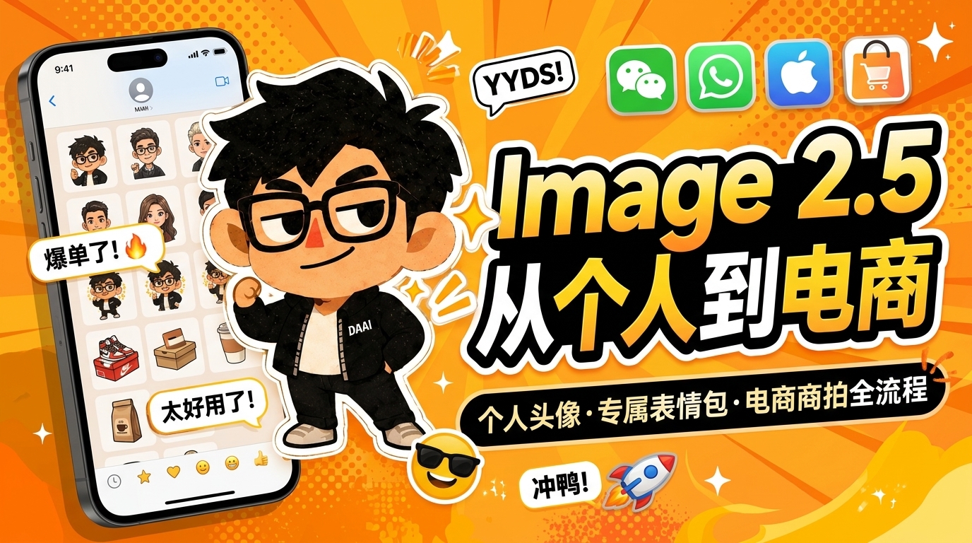 Image2.5 玩法全公开，从个人到电商（附提示词教程）
