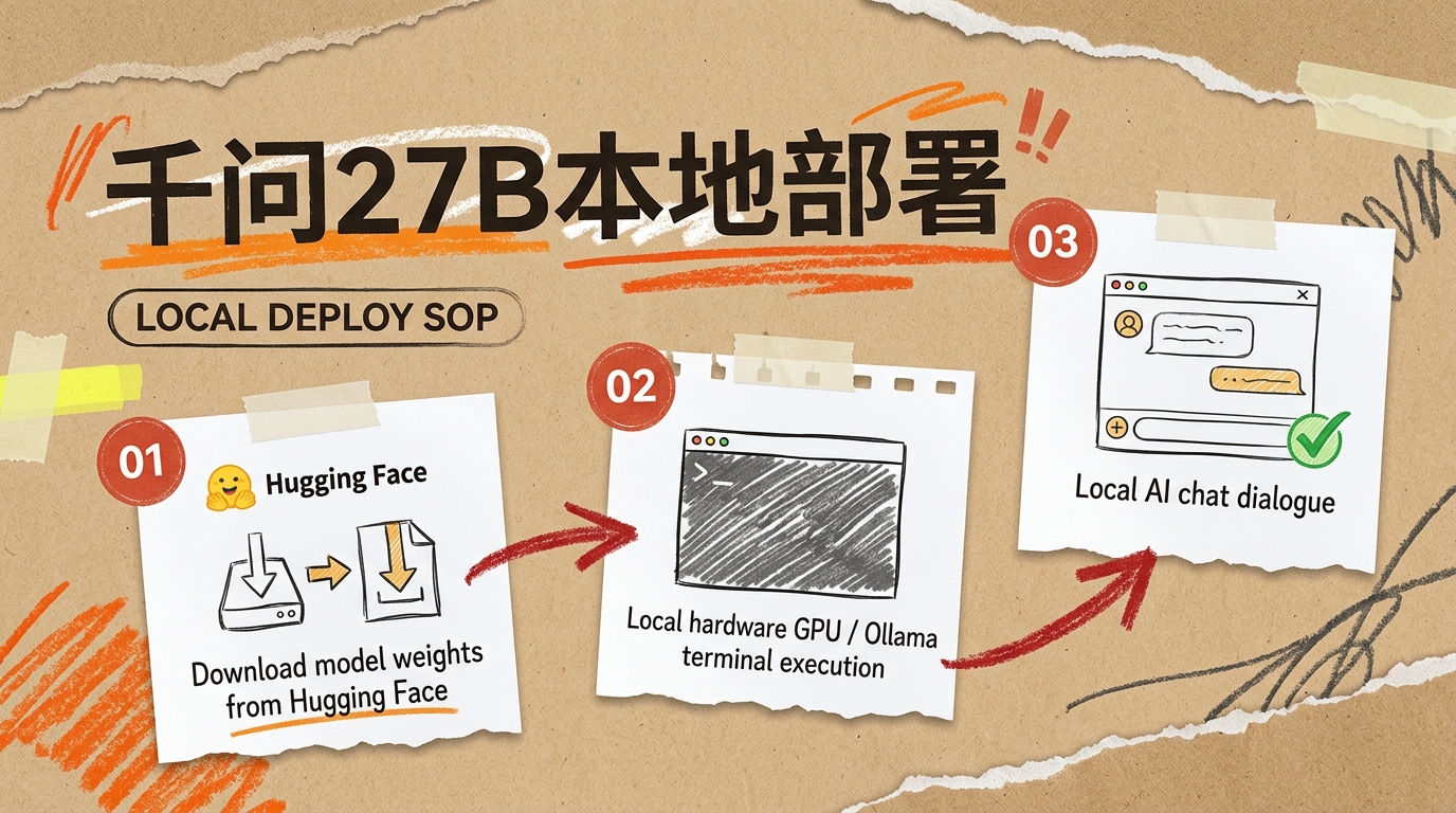 《千问 Qwen3.8 27B 本地化部署：小白保姆级教程》
