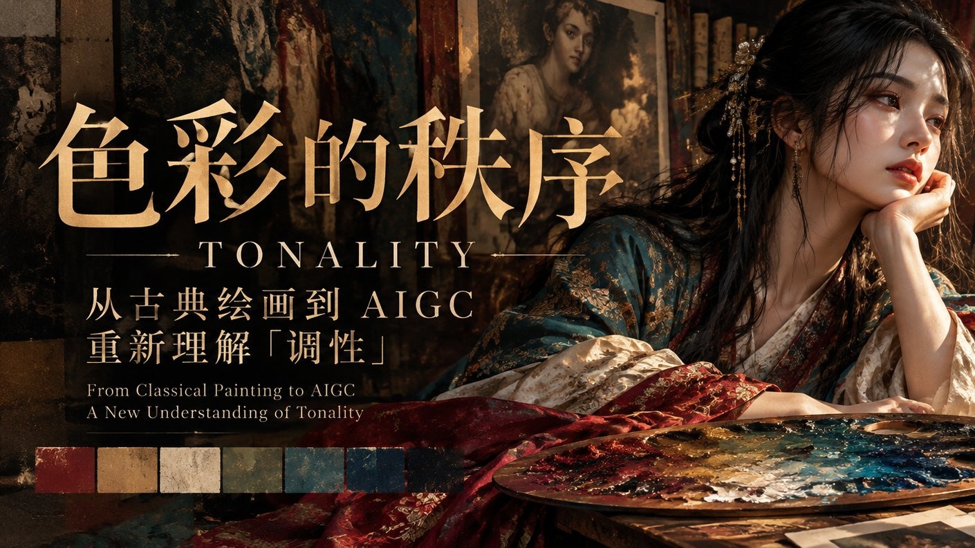 色彩的秩序：从古典绘画到 AIGC，重新理解“调性”（Tonality）