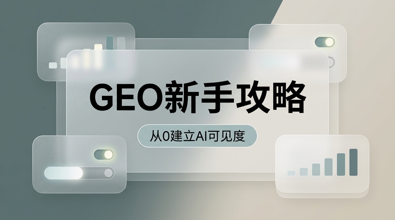 《GEO 新手入门攻略:从 0 建立 AI 可见度》