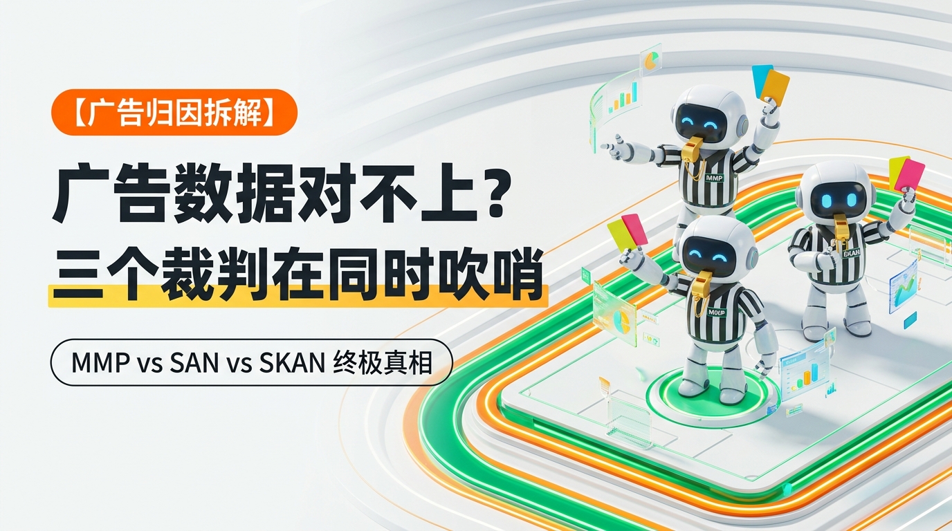 为什么你的广告数据永远对不上？因为有三个裁判在同时吹哨