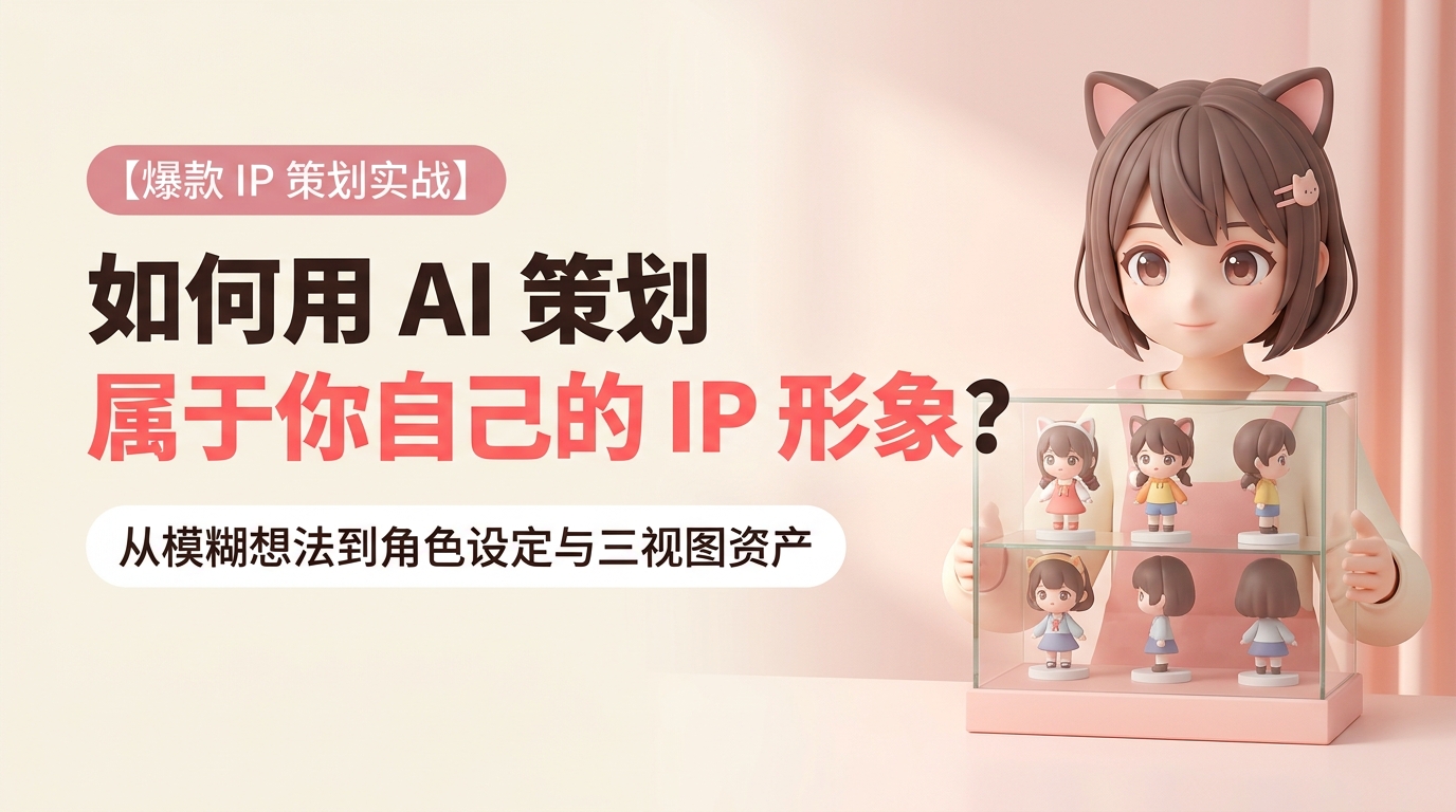 如何用 AI 策划属于你自己的 IP 形象？