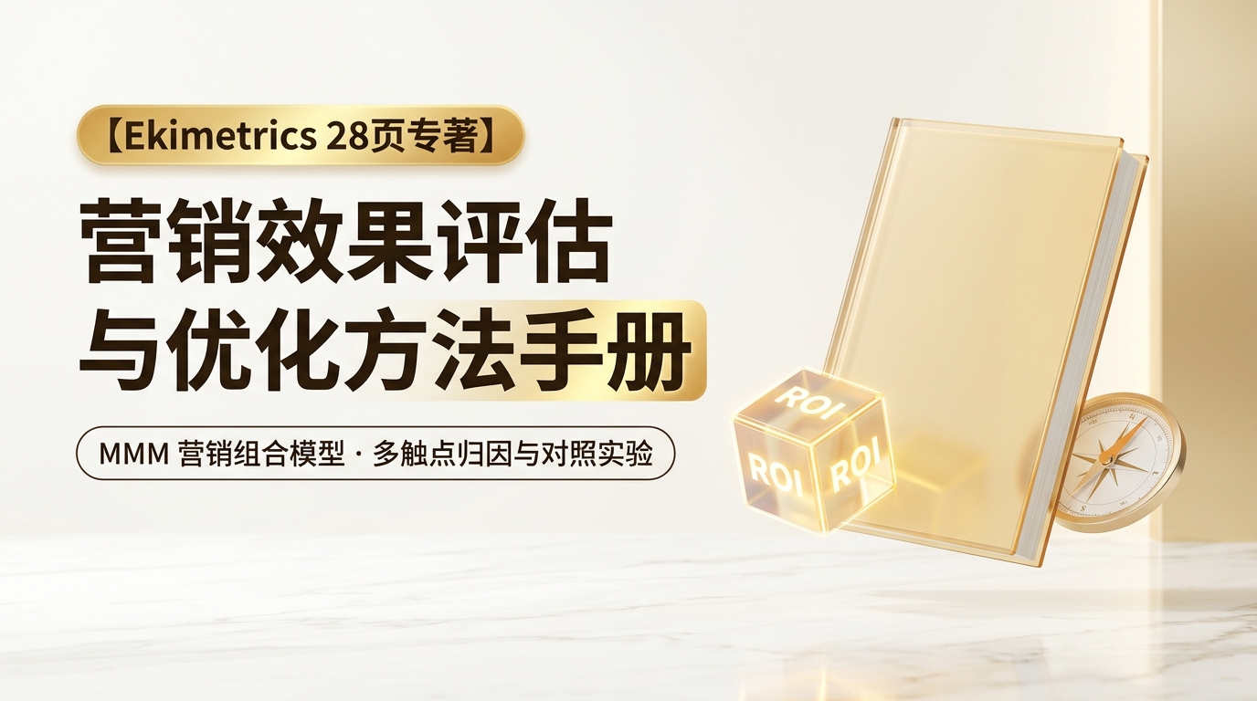 《营销效果评估与优化方法手册》:算清营销效果,配置营销资源,理清增长方向